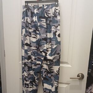 Camouflage Print Joggers